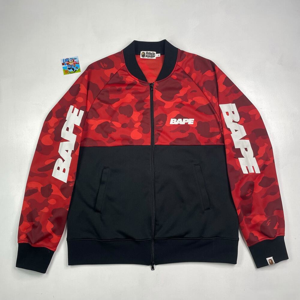 BAPE Color Camo Front Zip Jersey SS19